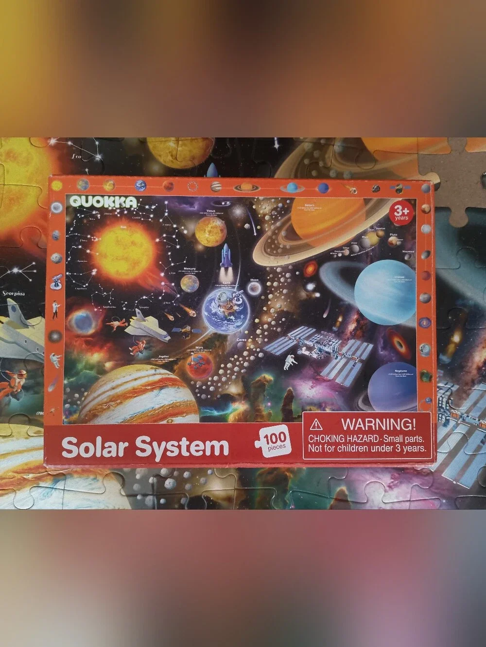 3/$10 🌟 Quokka Colorful Space Solar System 100 Piece Puzzle